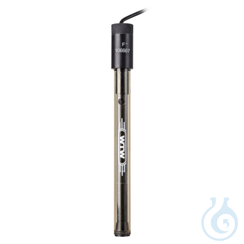 F 800 DIN, Combined Fluoride selective electrode, with 3.3 ft (1 m) cable, DIN p - Luminix Health