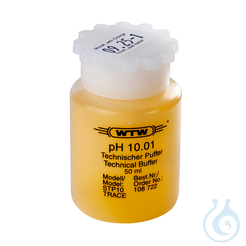 Image of STP 10 TRACE, Technical buffer solution, 1 bottle with 50 ml: pH 10.01 - Luminix Health