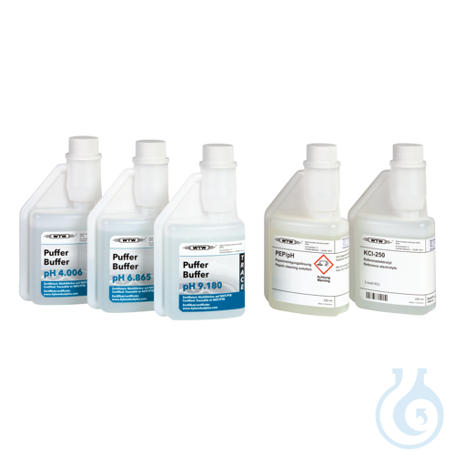 Image of SORT/K, Calibration and maintenance set with standard (DIN/NIST) buffer solution - Luminix Health