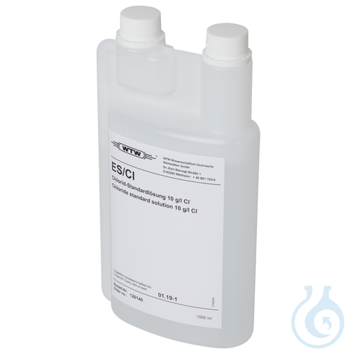 Image of ES/Cl, Standard solution: 10 g/l chloride, 1 bottle with 1 l - Luminix Health