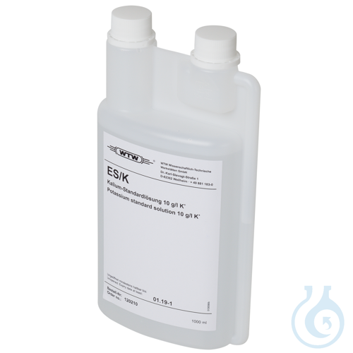 Image of ES/K, Standard solution: 10 g/l potassium, 1 bottle with 1 l - Luminix Health