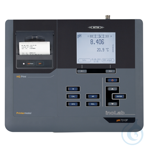 Image of inoLab® pH 7310P BNC, Convenient, menu controlled pH/mV meter, BNC socket, for m - Luminix Health