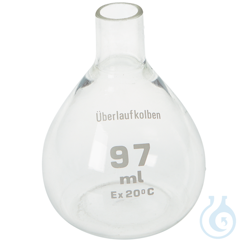 Image of MK 97/600, Overflow measuring flask, contents 97.0 ml - Luminix Health