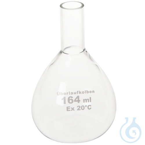 Image of MK 164/600, Overflow measuring flask, contents 164 ml - Luminix Health