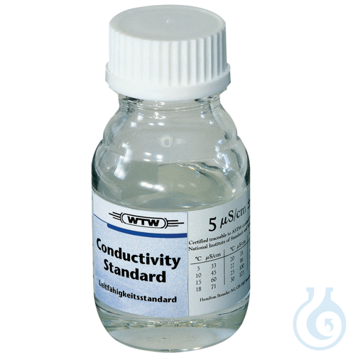 KS 5 µS, Calibration standard 5 µS/cm, shelf life 1 year, NIST traceable, accura - Luminix Health