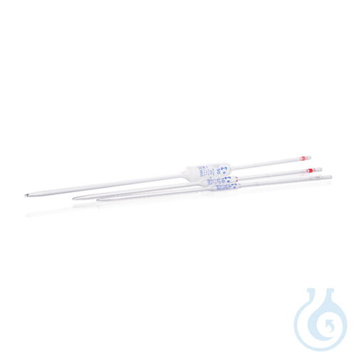 Volumetric Pipette, soda-lime glass, Class AS, blue print, CoC, batch certificat - Luminix Health