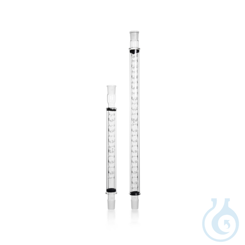 DURAN® Vigreux Column, with 2 standard ground joints, with slide-on glass jacket - Luminix Health