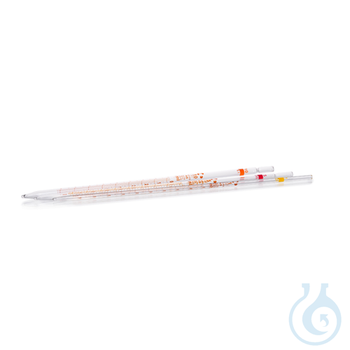 Image of Measuring Pipette, soda-lime, Class AS, Type 3, CoC, amber print, batch certific - Luminix Health