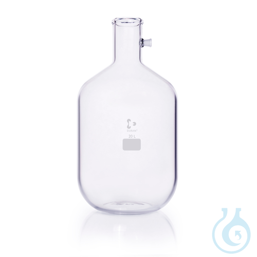 DURAN® Filtering Flask, with side-arm socket, bottle shape