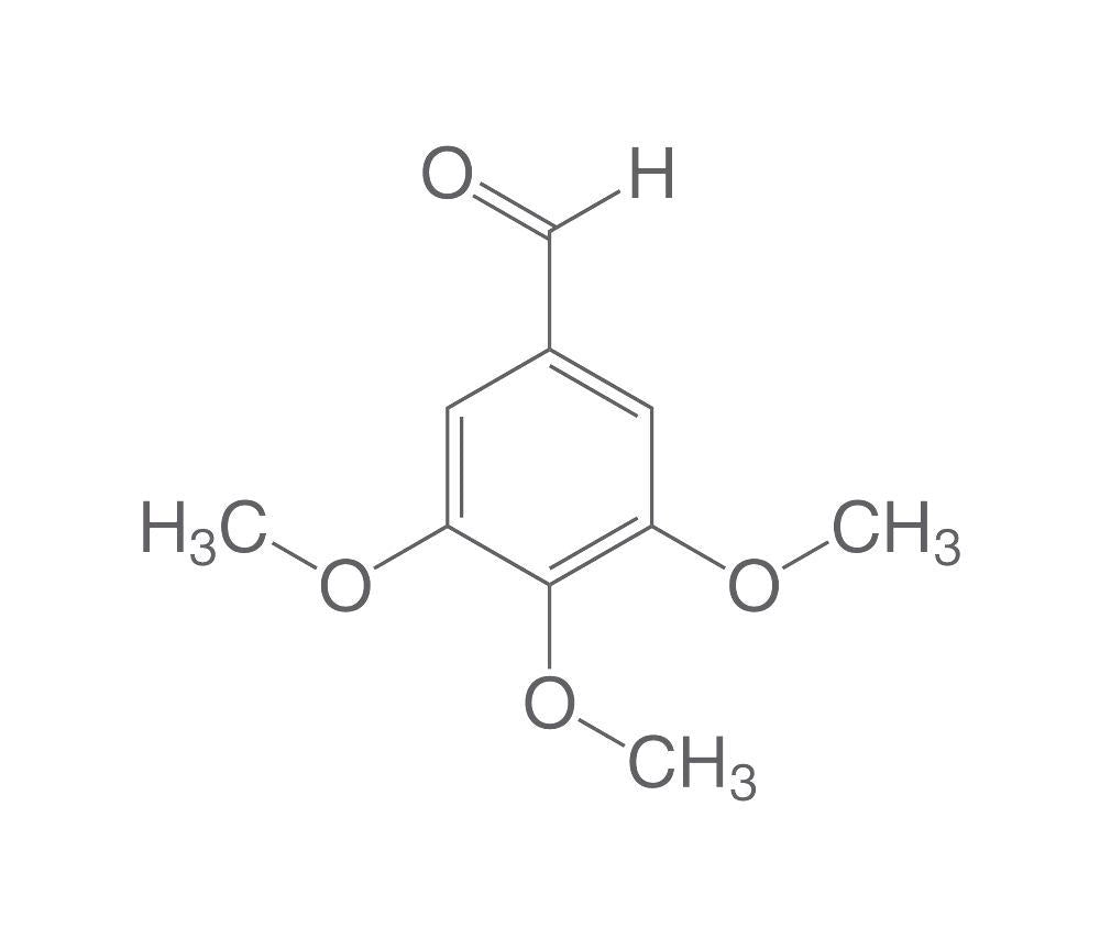 3,4,5-Trimethoxybenzaldehyde, min. 98 %, 25 g, glass - Luminix Health