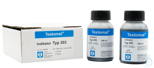 Indikator 303 für Testomat&reg; 808 und Testomat&reg; F-BOB (2 x 100 ml) - Luminix Health