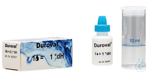 Duroval&reg; 1 Tr. = 1°dH zur Bestimmung der Wasserhärte - Luminix Health
