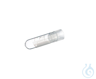 CRYO.S, 2 ML, PP, ROUND BOTTOM,, INTERNAL THREAD, NATURAL SCREW CAP,, WRITING - Luminix Health