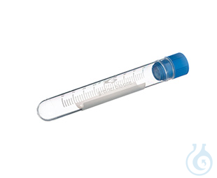 CRYO.S, 5 ML, PP, ROUND BOTTOM,, INTERNAL THREAD, BLUE SCREW CAP,, WRITING AREA, - Luminix Health
