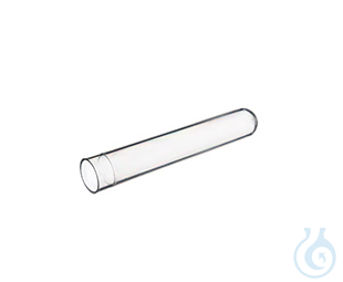 TUBE, 14 ML, PP, 17/100 MM, ROUND BOTTOM,, NATURAL - Luminix Health