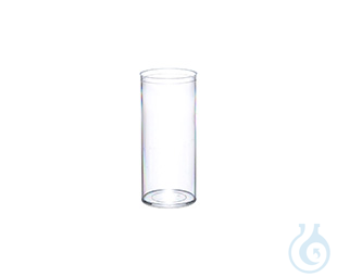 DROSOPHILA CONTAINER, 68 ML, PS, 38/82 MM, CLEAR, LAMELLA STOPPER, 25 PCS./BAG - Luminix Health