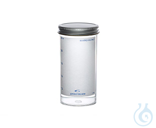 Image of MULTIPURPOSE CONTAINER, 290 ML, PS, 58/121 MM,, METAL SCREW CAP, CLEAR, PLAIN - Luminix Health