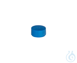 SCREW CAP, 12 MM, BLUE, WITH O-RING,, FOR CAT.-NO. 716XXX/717XXX/722XXX, 500 - Luminix Health