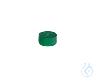 SCREW CAP, 12 MM, GREEN, WITH O-RING,, FOR CAT.-NO. 716XXX/717XXX/722XXX, 500 - Luminix Health