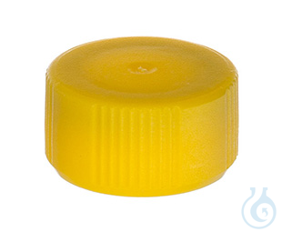 SCREW CAP, 12 MM, YELLOW, WITH O-RING,, FOR CAT.-NO. 716XXX/717XXX/722XXX, 500 - Luminix Health