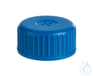 Image of SCREW CAP, BLUE STERILE, WITH FILTER - Luminix Health