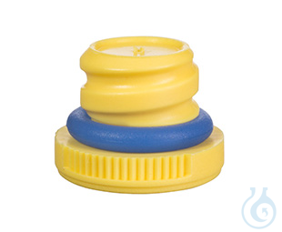 SCREW CAP YELLOW FOR CRYO.S BIOBANKING TUBES,, WITH BLUE GASKET, 96 PCS./PLATE - Luminix Health