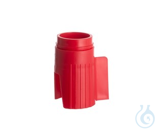 Image of EASYSTRAINER SMALL, 20 µM, SMALL DIAMETER,, RED, STERILE, SINGLE PACKED - Luminix Health