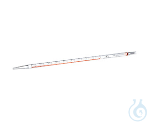 Image of PIPETTE, 10 ML, GRADUATED 1/10 ML, STERILE,, PLASTIC-PLASTIC PACKAGING, SINGLE - Luminix Health