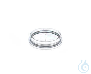 CONTACT DISH, PS, 65/15 MM, WITH VENTS,, GRADUATED BOTTOM, STERILE, 20 PCS./BAG - Luminix Health