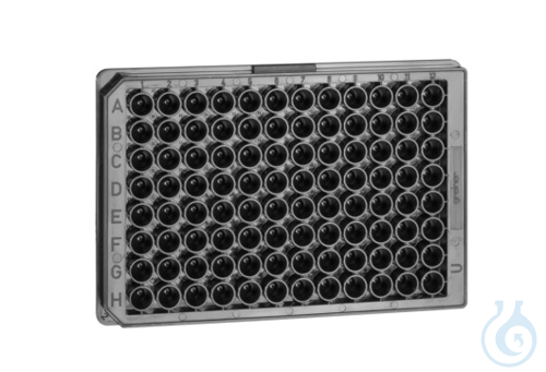 Image of MICROPLATE, 96 WELL, PP, U-BOTTOM, BLACK,, 10 PCS./BAG - Luminix Health