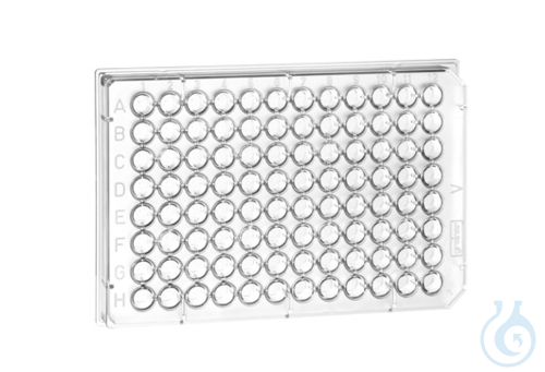 CELL CULTURE MICROPLATE, 96 WELL, PS, V-BOTTOM,, CLEAR, CELLSTAR® TC, STERILE, - Luminix Health