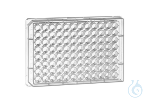 MICROPLATE, 96 WELL, PP, F-BOTTOM (CHIMNEY WELL), NATURAL, 10 PCS./BAG - Luminix Health