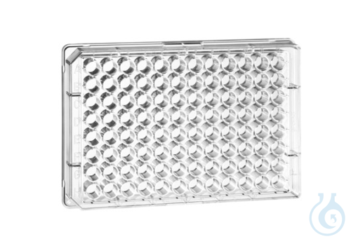 UV-STAR® MICROPLATE, 96 WELL, COC, F-BOTTOM, (CHIMNEY WELL), CLEAR, 10 PCS./BAG - Luminix Health