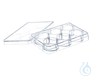 CELL CULTURE MULTIWELL PLATE, 6 WELL, PS, CLEAR,, CELLSTAR®, CELL-REPELLENT - Luminix Health