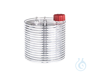 Image of CELLDISC, 16 LAYERS, 4.000 CM², PS, CLEAR,, TC, STANDARD SCREW CAP RED, - Luminix Health