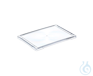 LID, ULTRA LOW PROFILE, PS, CLEAR, 127/85 MM,, 5 PCS./BAG - Luminix Health