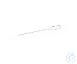 Image of PASTEUR PIPETTE, 0,1 ML, PE, 153 MM LONG,, STERILE, 25 PCS./BAG - Luminix Health