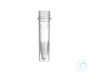 REACTION TUBE, 1,5 ML, PP, 10/45 MM, NATURAL,, CONICAL, SUPPORT SKIRT, SCREW CAP - Luminix Health