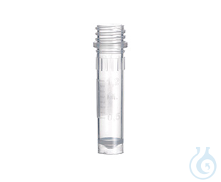 REACTION TUBE, 2 ML, PP, 10/45 MM, NATURAL,, CONICAL, SUPPORT SKIRT, SCREW CAP - Luminix Health