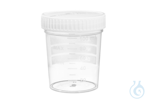 Image of Multipurpose beaker 120ml PP graduated - Luminix Health