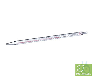 Image of PIPETTE, 25 ML, GRADUATED 2/10 ML, STERILE,, BULK PACKAGING, 25 PCS./BAG - Luminix Health