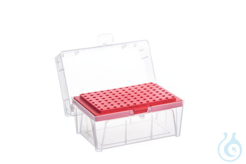 Image of SAPPHIRE RACK FOR 10µl TIPS, RED - Luminix Health