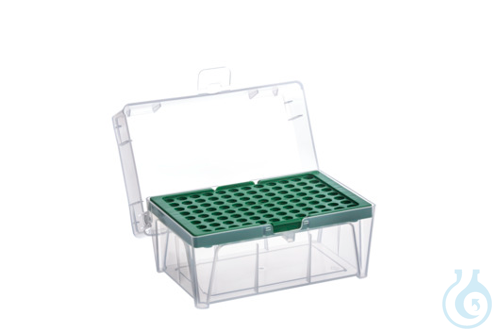 Image of SAPPHIRE RACK FOR 300µl TIPS, GREEN - Luminix Health