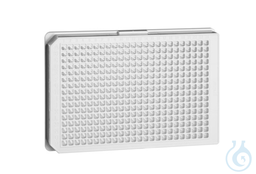 MICROPLATE, 384 WELL, PS, F-BOTTOM, µCLEAR®,, WHITE, MED. BINDING, 10 PCS./BAG - Luminix Health