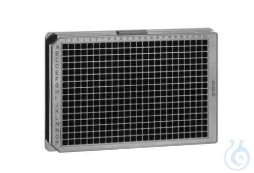Image of MICROPLATE, 384 WELL, PP, F-BOTTOM,, BLACK, 10 PCS./BAG - Luminix Health