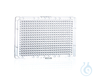 UV-STAR® PLATE, 384 WELL, F-BOTTOM,, CLEAR, 10 PCS./BAG - Luminix Health