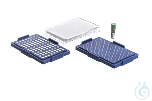 Image of 384 WELL BIOPRINTING KIT, CLEAR,, NANOSHUTTLE 600 µL, SPHEROID DRIVE,, HOLDING