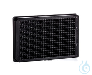 SCREENSTAR MICROPLATE, 384 WELL, COC,, 190 µM CYCLOOLEFIN FILMBOTTOM, BLACK, - Luminix Health