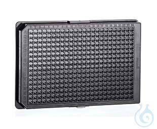 CELL CULTURE MICROPLATE, 384 WELL, PS,, µCLEAR®, BLACK, POLY-L-LYSINE, - Luminix Health
