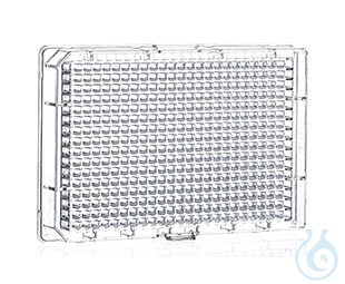 CELL CULTURE MICROPLATE, 384 WELL, PS, CLEAR,, POLY-D-LYSINE, CELLCOAT®, LID, 5 - Luminix Health